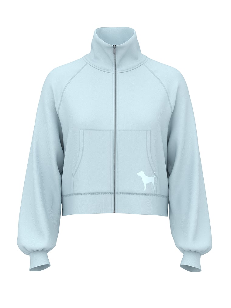 Campus Terry™ Mock-Neck Full-Zip Sweatshirt