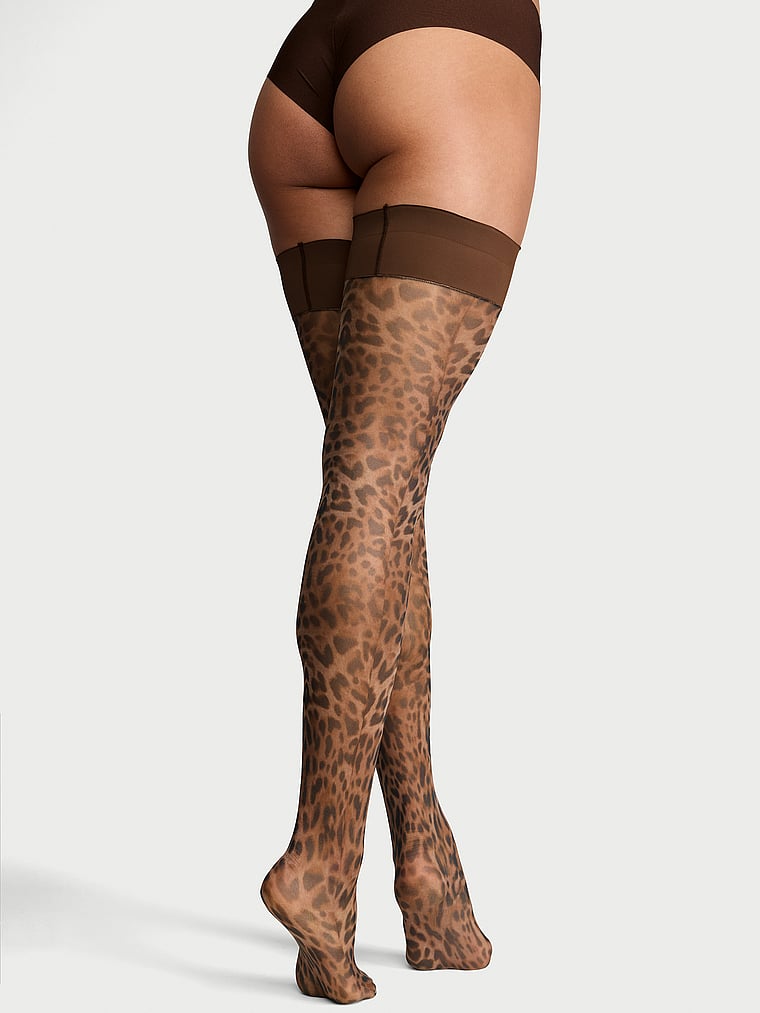 Leopard Thigh Highs