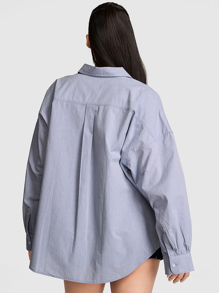 Coastal Cutie Button-Down Sleepshirt