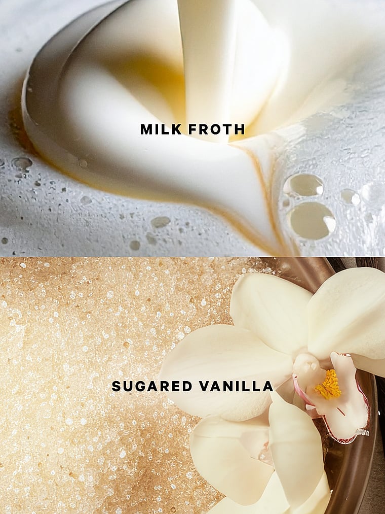 Victoria's Secret, Body Fragrance Baked by Victoria Fragrance Lotion, Whipped Sugar & Milk, onModelBack, 2 of 3