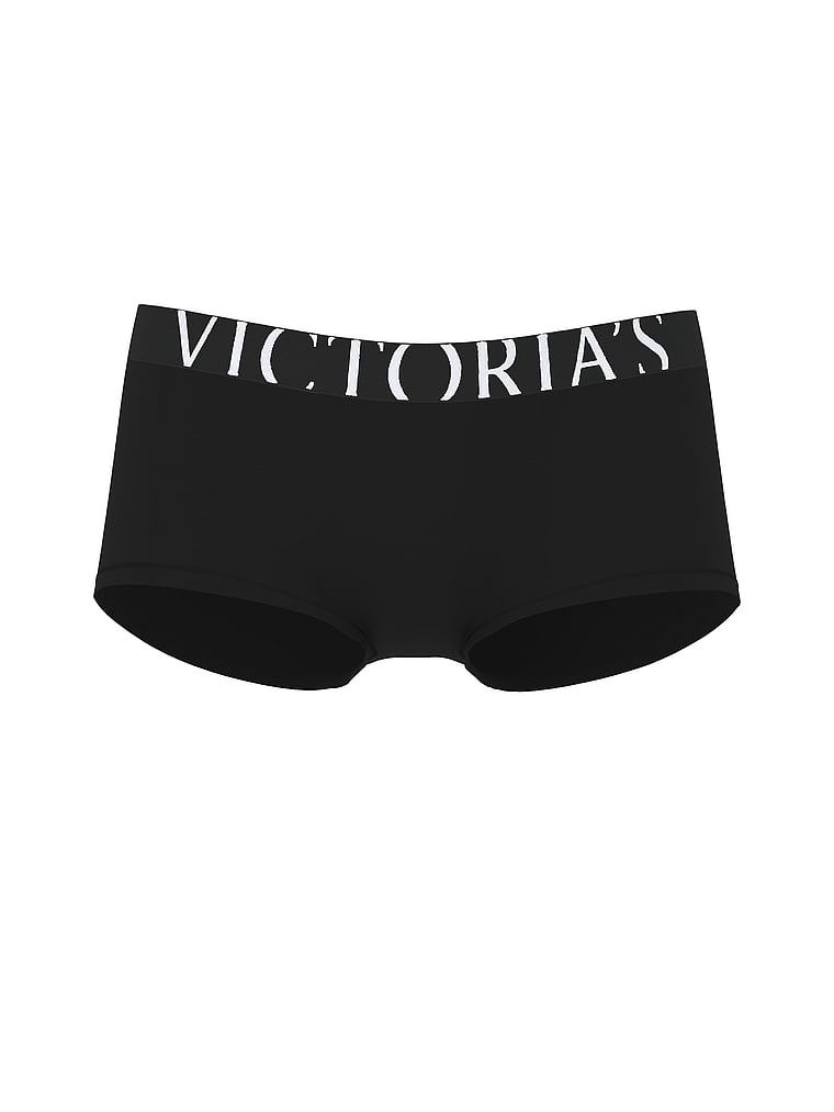 Logo Cotton Boyshort Panty
