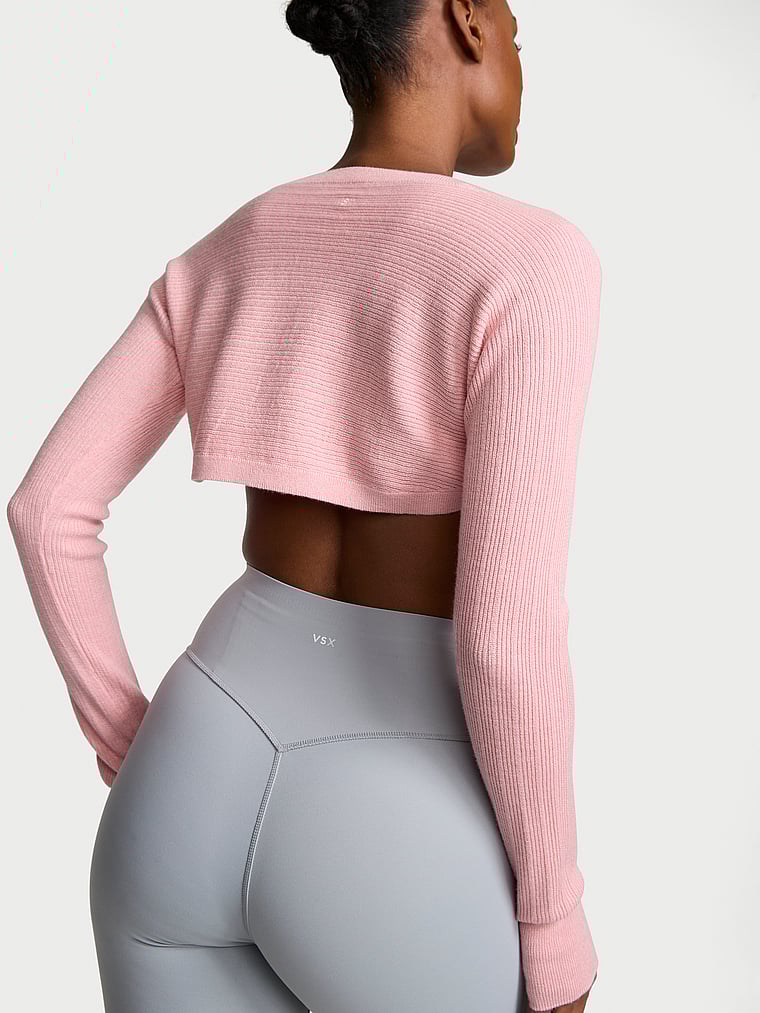 Rib Knit Sweater Shrug