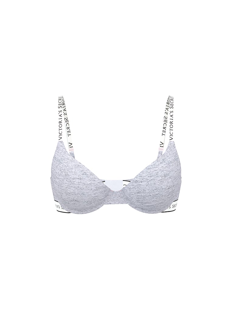 Lightly Lined Cotton Demi Bra
