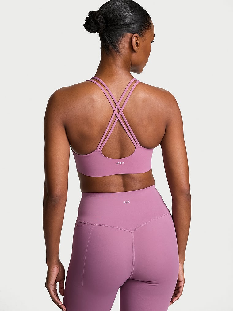 Vs. Spring Bras Buy VSX Elevate™ Strappy-Comfort Sports Bra , Violet Frost - Order ...