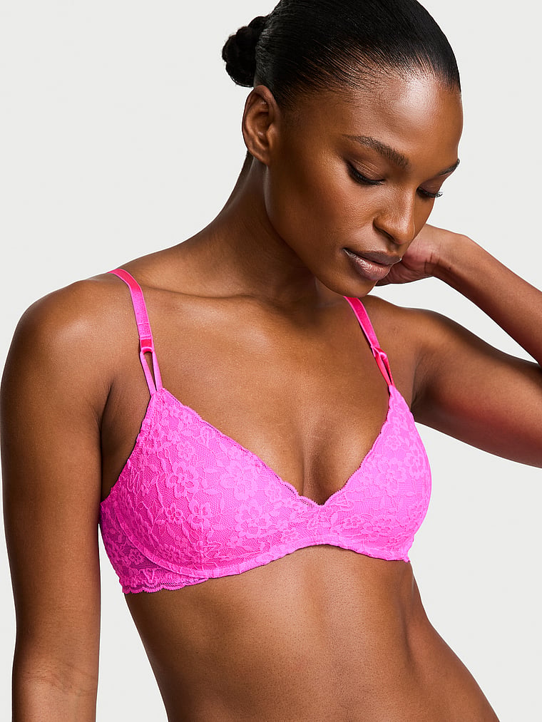 Buy Sexy Tee Lacie Wireless Push-Up Bra, Blue Jasper - Order Bras online - Victoria's Secret US