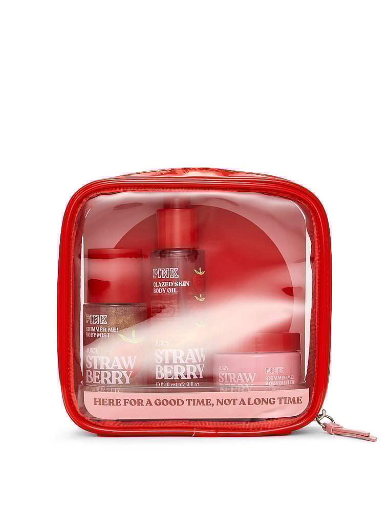 Vanilla Let's Glow Away Body Care Travel Set