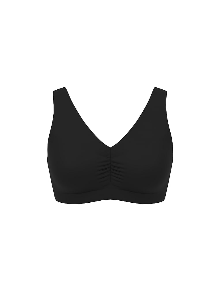 Seamless Plunge Pumping Bra
