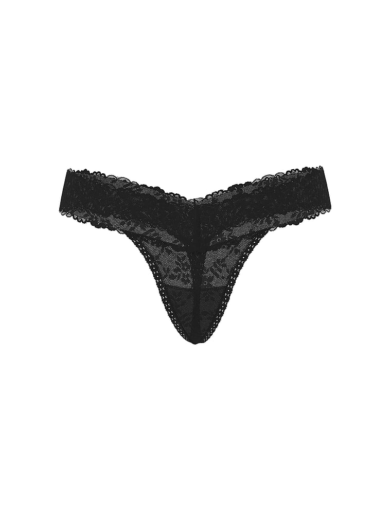 PINK Wink™ Lace Thong Panty