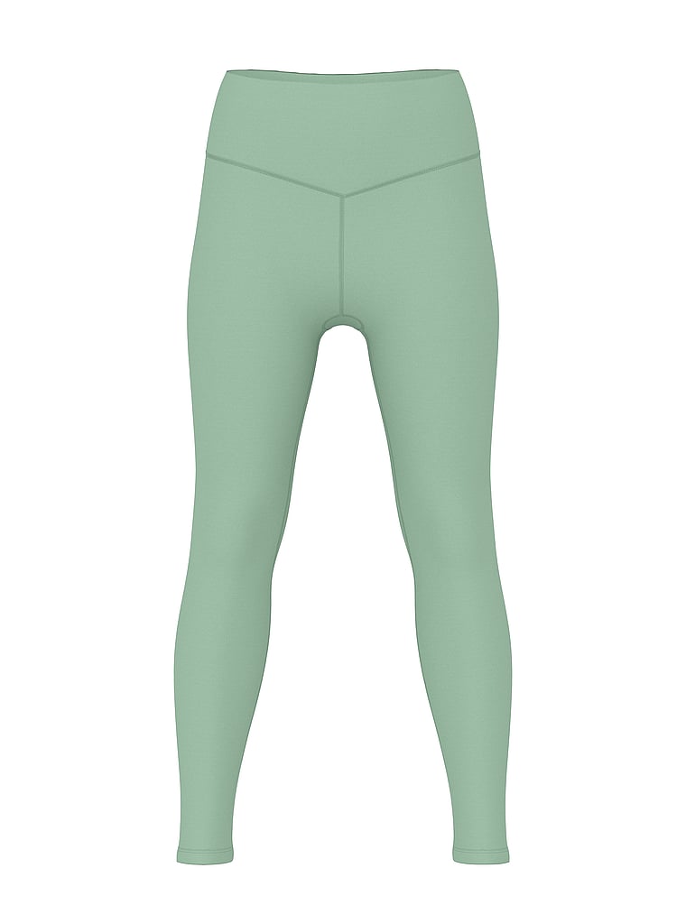 Victoria's Secret, VSX VSX Elevate™ Legging, Sage Mist & White, offModelFront, 3 of 3