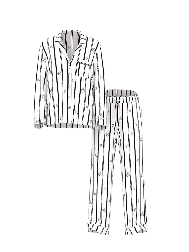SoSoft Modal™ Ribbed Long Pajama Set