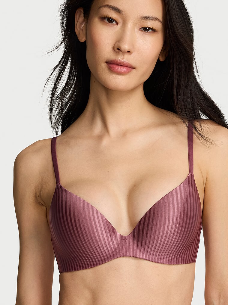 FlexFactor Lightly Lined Plunge Demi Bra