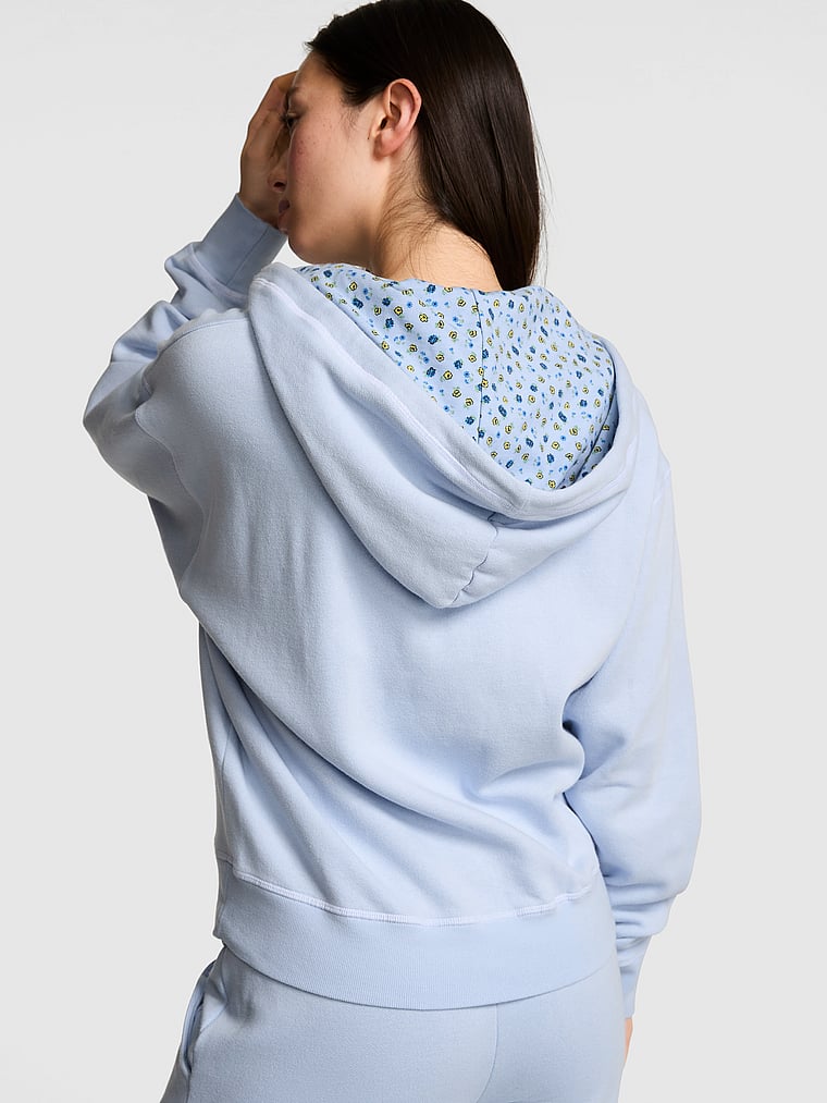 Berry Full Zip Hooded Sweatshirt