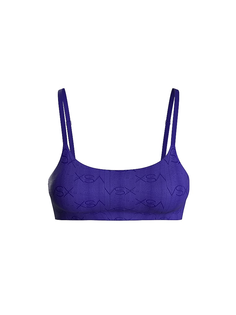 VSX LUXShine Logo Stretch-Comfort Sports Bra