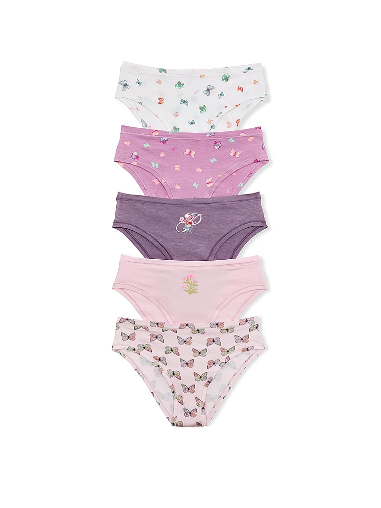 5-Pack Cotton Cheeky Panties