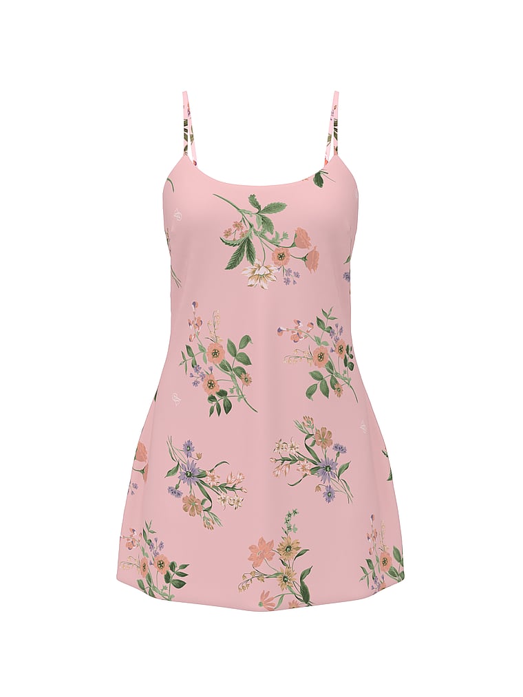 Signature Satin Slip Dress