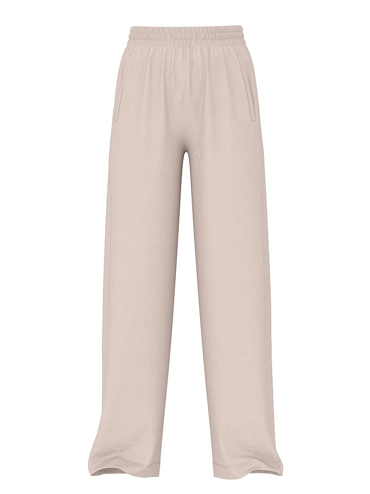 Victoria's Secret, Victoria's Secret Swim Beachwear Linen Pants, Vanilla Bean, offModelFront, 1 of 3