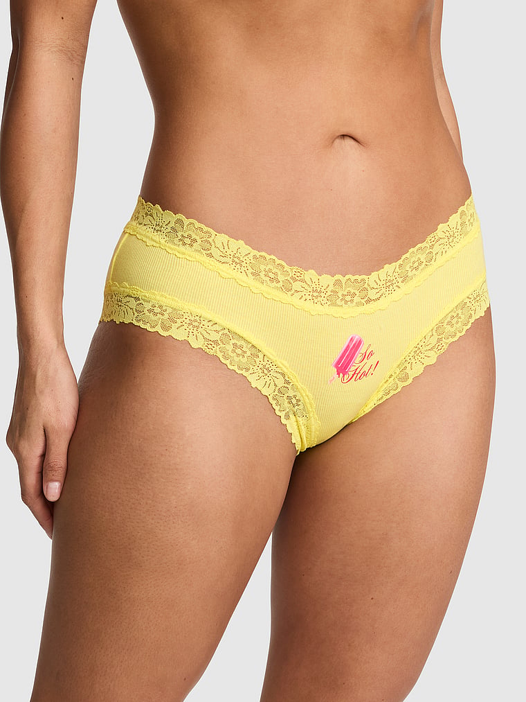 Buy PINK Wink Lace Trim Cheeky Panty Pineapple Ice W So Hot Popsicle buy-pink-wink-lace-trim-cheeky-panty-pineapple-ice-w-so-hot-popsicle