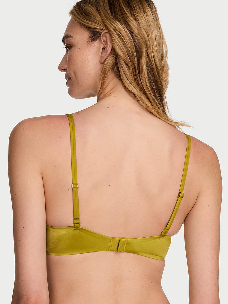 Victoria's Secret, Very Sexy Smooth Push-Up Bra, Peridot, onModelBack, 2 of 4
