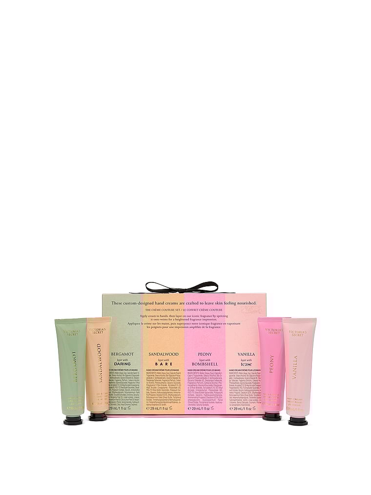 Victoria's Secret, Fine Fragrance 4-Piece Hand Cream Gift Set, Assorted, onModelBack, 2 of 3