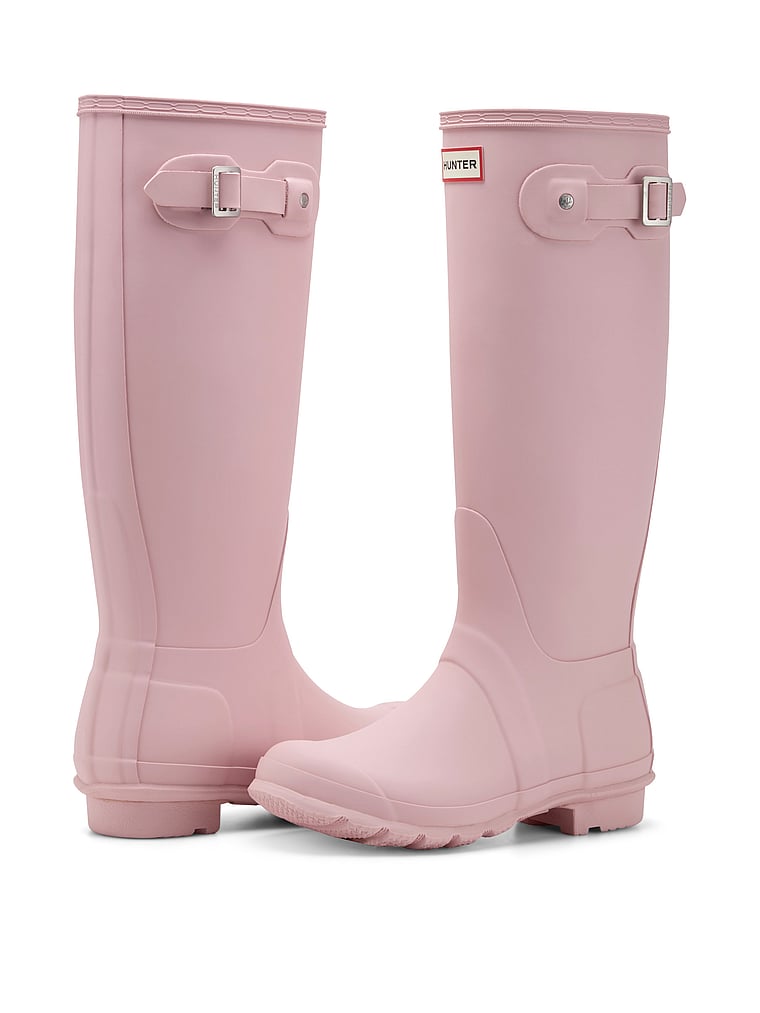 Hunter Original Tall Rain Boots, Light Pink, detail, 4 of 4