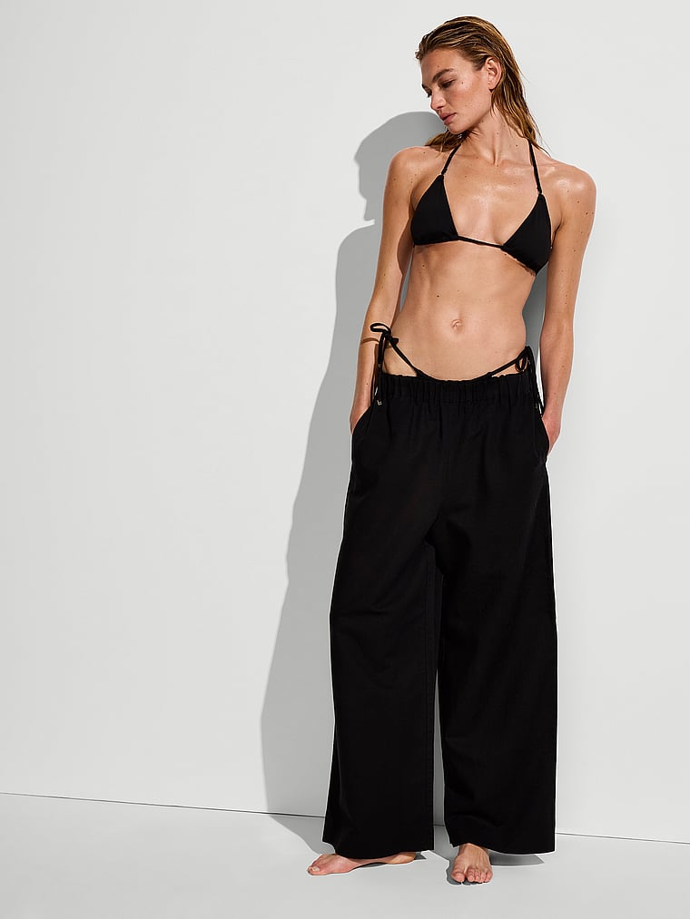 Beachwear Linen Pants