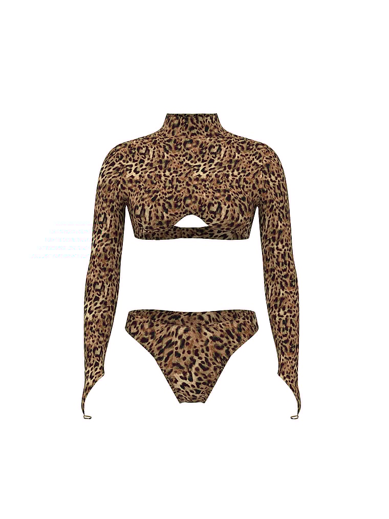 Tease Leopard 3-Piece Dress-Up Lingerie Set