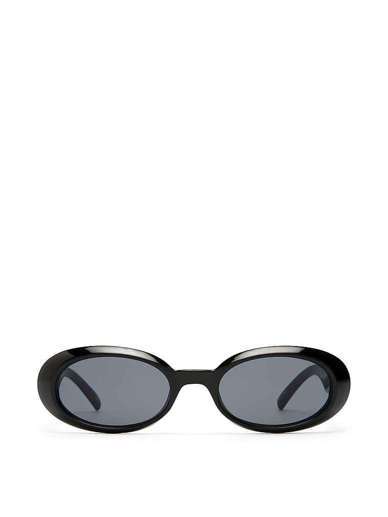 Le Specs Work It Sunglasses, Black, onModelBack, 2 of 4