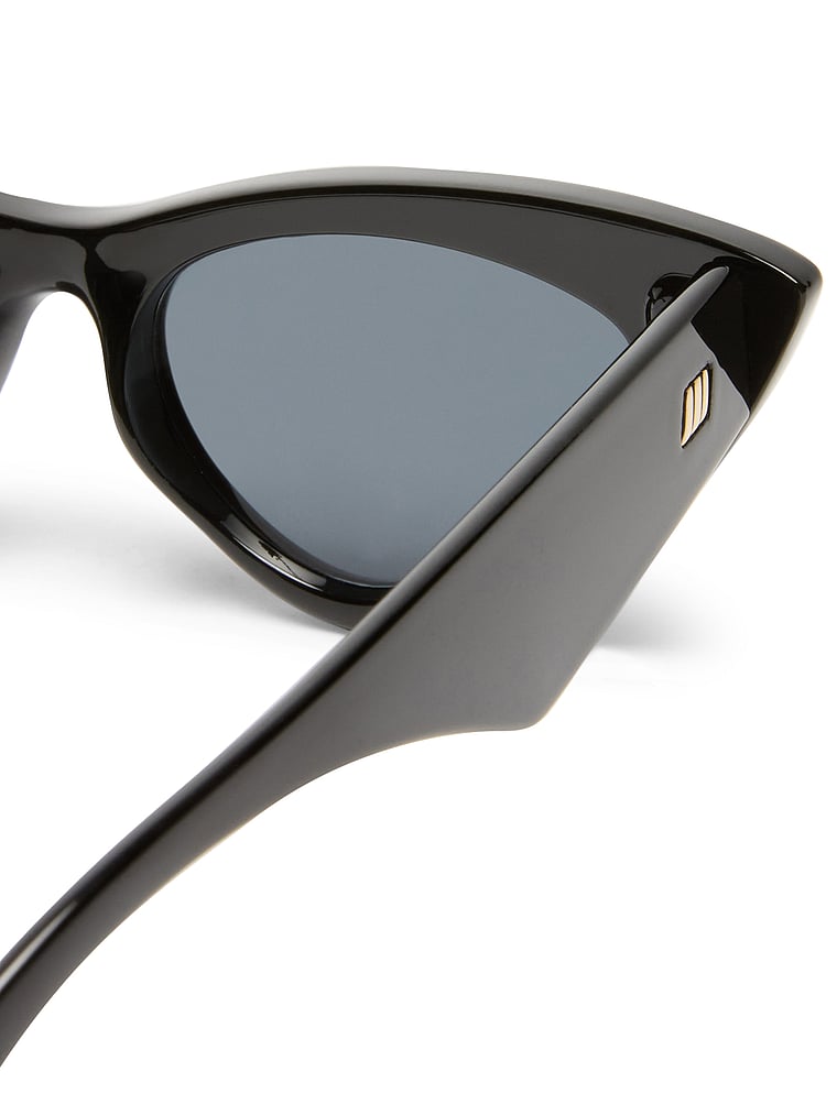 Le Specs Hypnosis Sunglasses, Black, onModelSide, 3 of 4