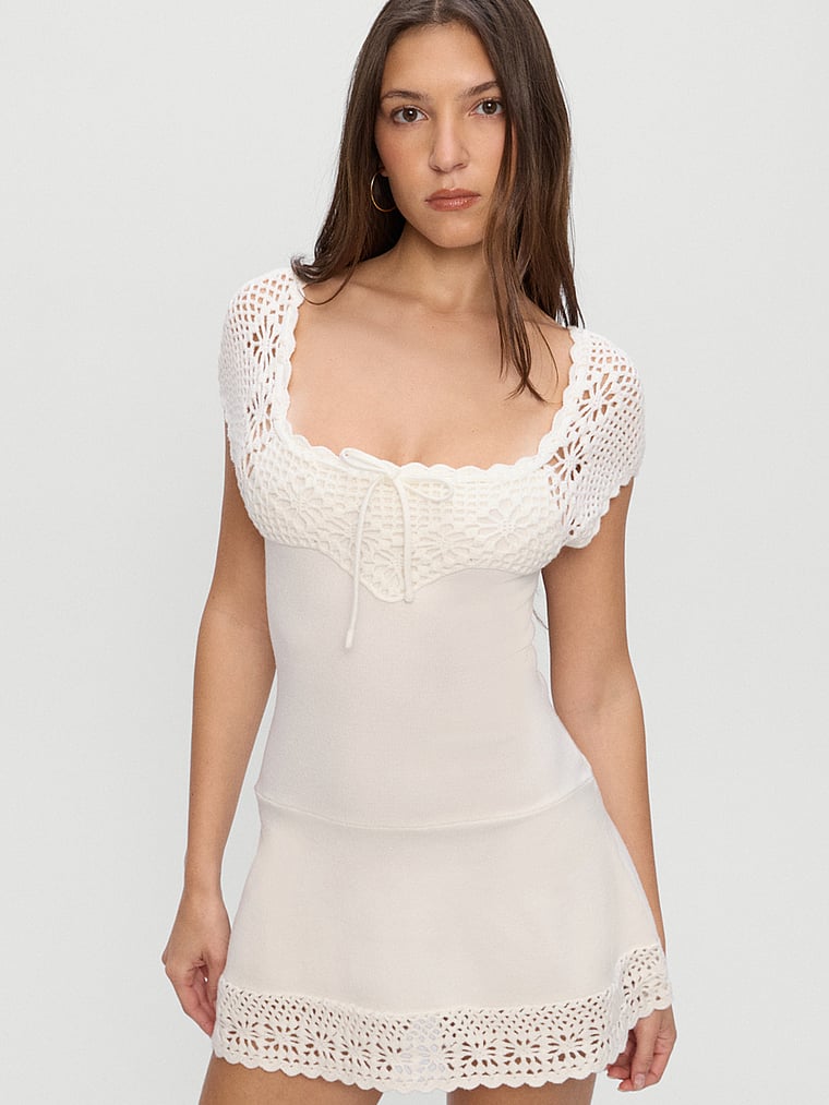 Lover Cloud Knit Mini Dress