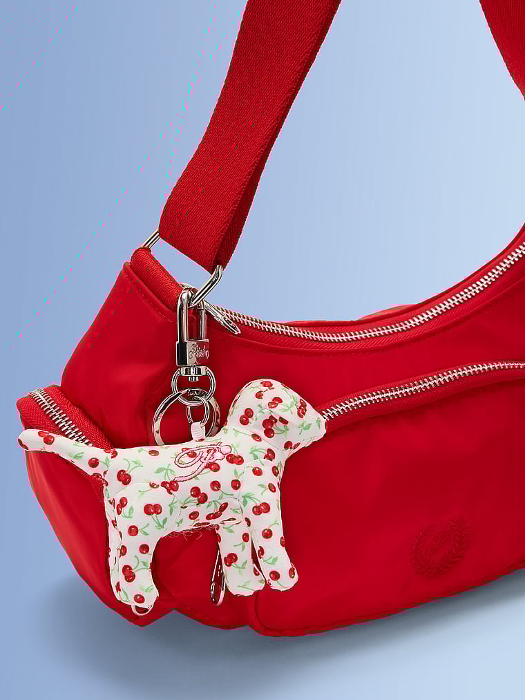 Micro Dog Keychain Charm