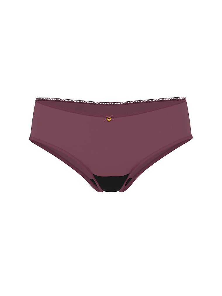 Victoria's Secret, Body by Victoria Smooth Period Bikini Panty, Morning Rose, offModelFront, 3 of 3