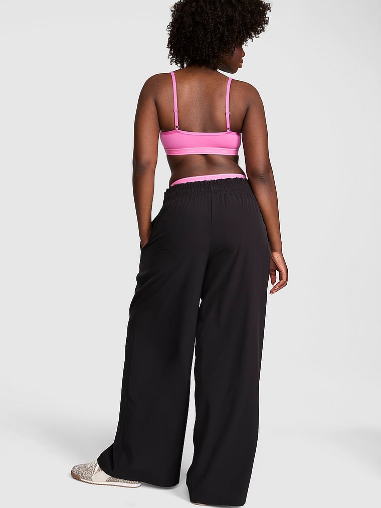 Tech Woven Straight-Leg Pants