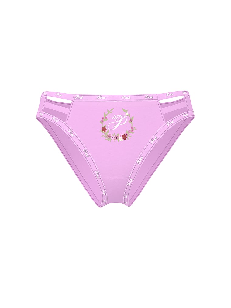 Logo Cotton Cheeky Panty