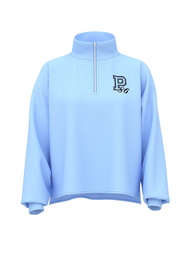 Campus Fleece™ Quarter-Zip Straight-Cut Sweatshirt