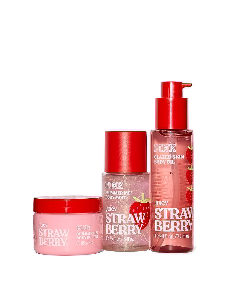 Vanilla Let's Glow Away Body Care Travel Set