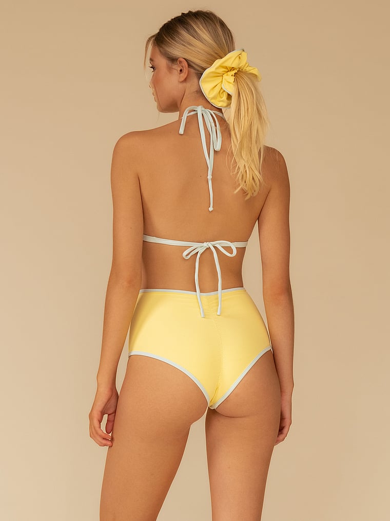 Victoria's Secret, Montce Polly Bikini Bottom, Sunshine Binded, onModelBack, 2 of 3
