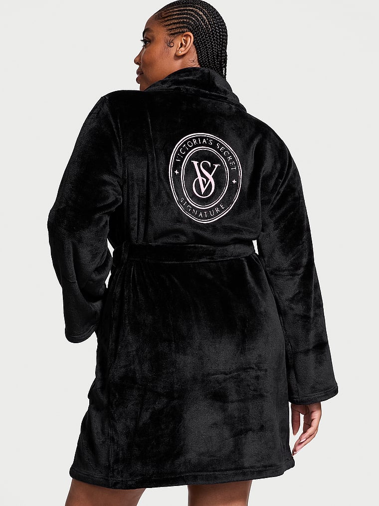 Victoria's Secret, Victoria's Secret Cozy Plush Robe, onModelBack, 2 of 4