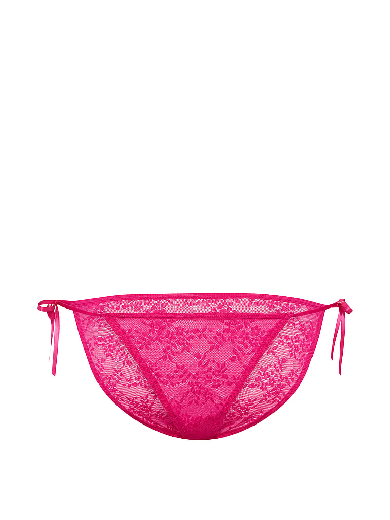 PINK PINK Wink™ String Bikini Panty, Hot Stuff, offModelFront, 4 of 4