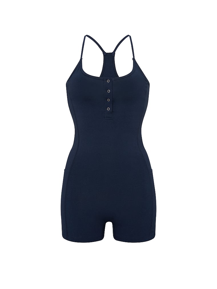 All-Day Cotton™ Henley Onesie