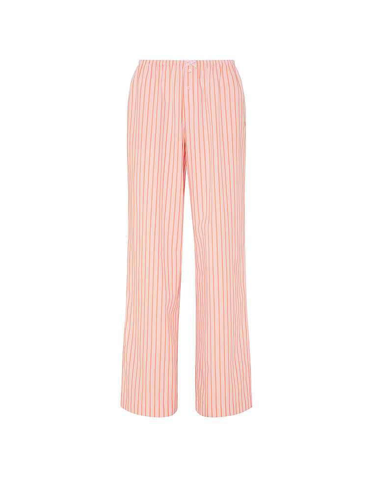 PINK Sweet Dreams Pajama Pants, Vitamin C Stripes, offModelFront, 4 of 4