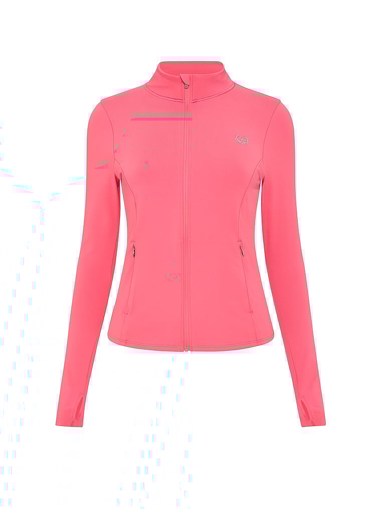 PINK PINK Relay™ Full-Zip Jacket, Vivid Pink, offModelFront, 3 of 3
