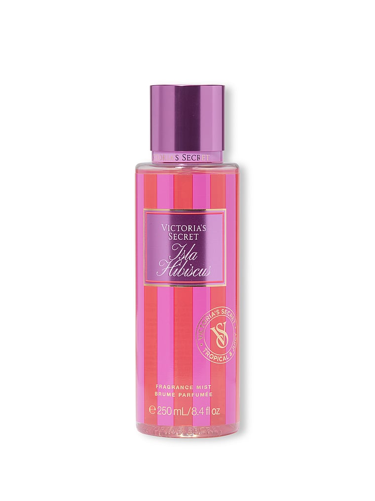 Victoria's Secret, Body Fragrance The Cabana Squeeze Collection Fragrance Mist, Isla Hibiscus, onModelFront, 1 of 2