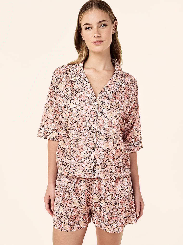 Carly Floral Cotton PJ Set
