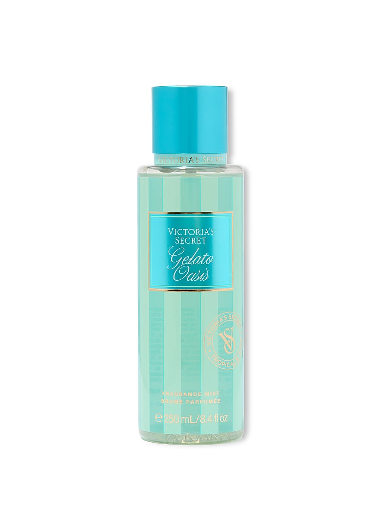 Victoria's Secret, Body Fragrance The Cabana Squeeze Collection Fragrance Mist, Gelato Oasis, onModelFront, 1 of 2