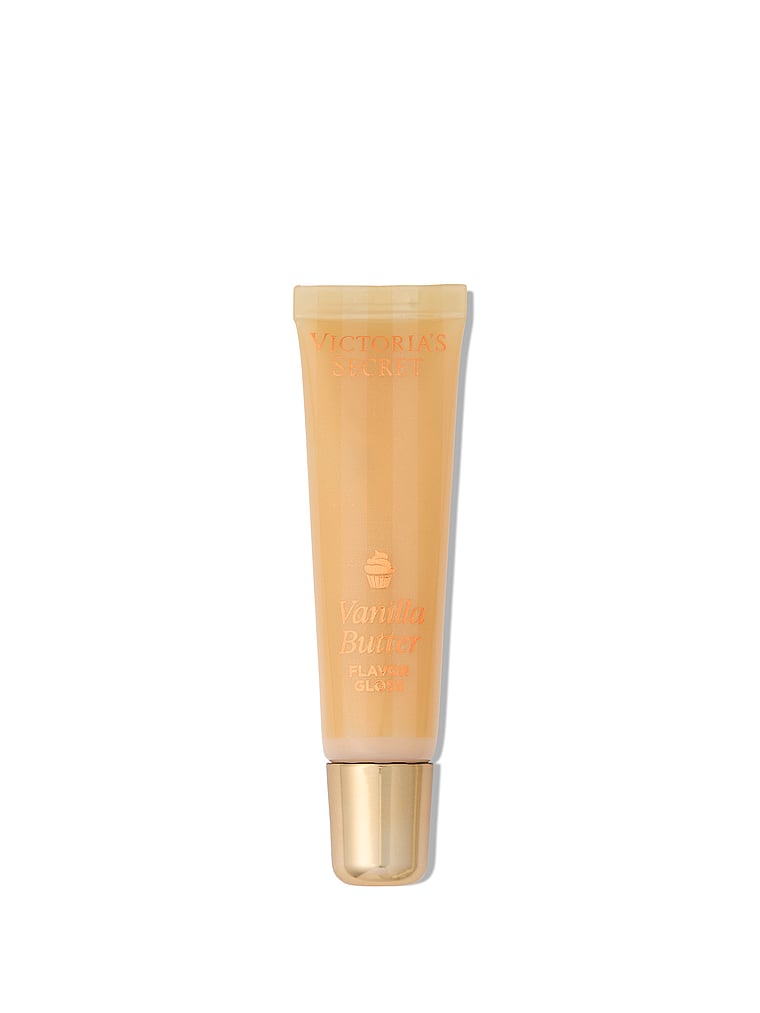 Victoria's Secret, Lip Vanilla Butter Flavor Gloss, Vanilla Glaze, onModelFront, 1 of 3