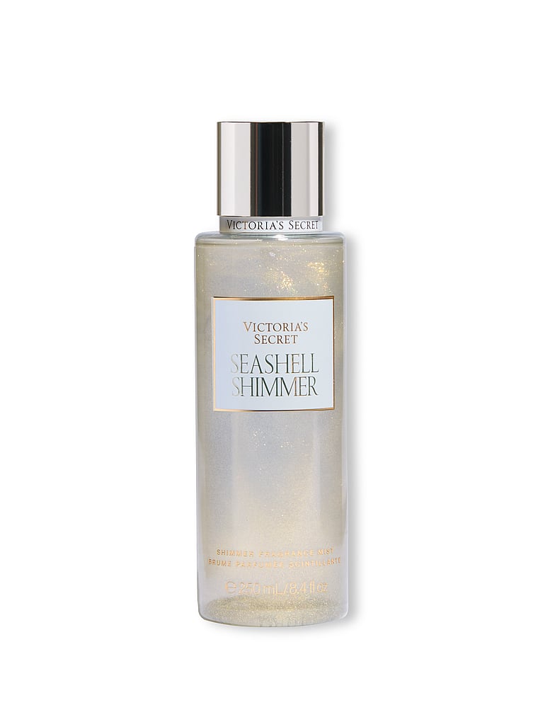 Victoria's Secret, Body Fragrance The Siren Collection Shimmer Fragrance Mist , Seashell Shimmer, onModelFront, 1 of 3