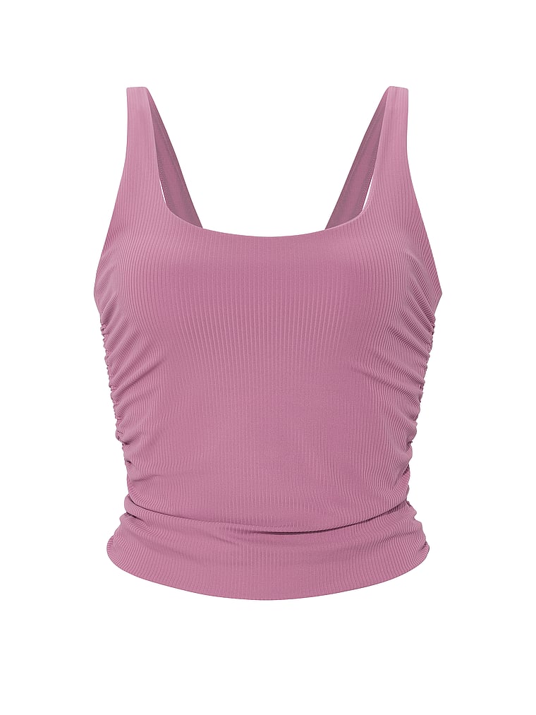 VSX Elevate™ Rib Ruched Tank Top