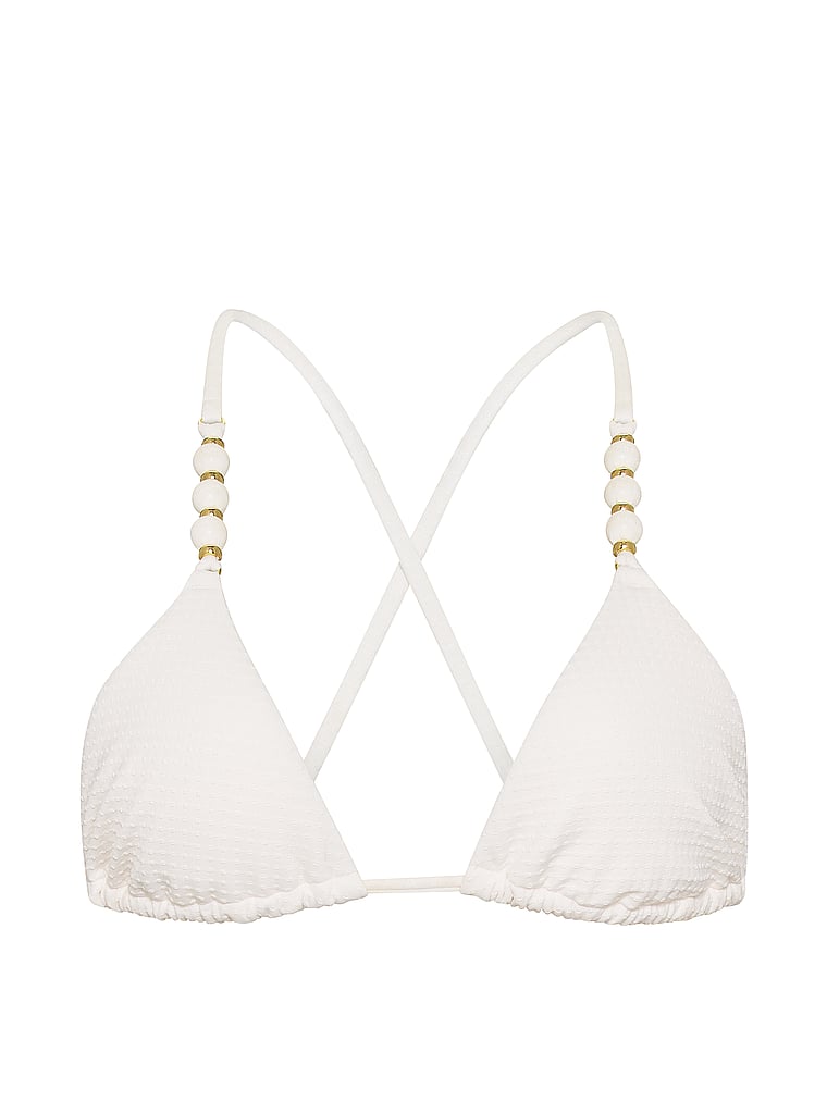 Beach Beads Triangle Bikini Top