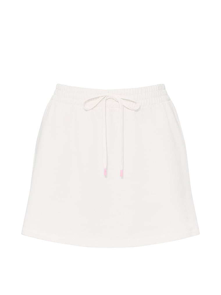 Off-Duty Terry Mini Skirt