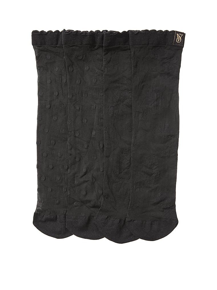 2-Pack Sheer Crew Socks